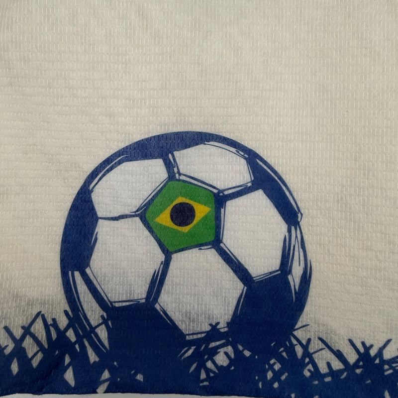 Brasil Bolsa com Ziper Multiuso Futebol