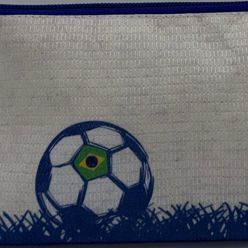 Brasil Necessaire Futebol Multiuso Sublimação