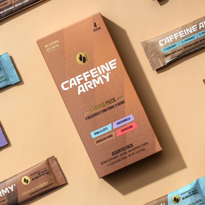 Caffeine Army® Sample Pack - 4 flavors