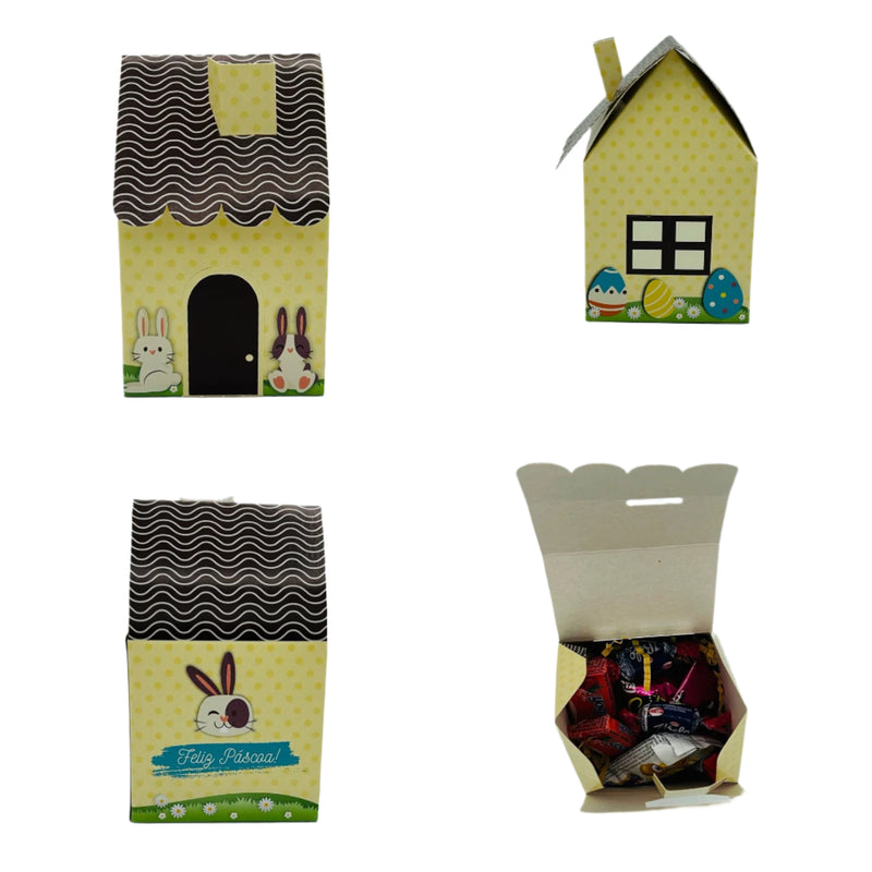 Caixa Casinha Feliz Pascoa
