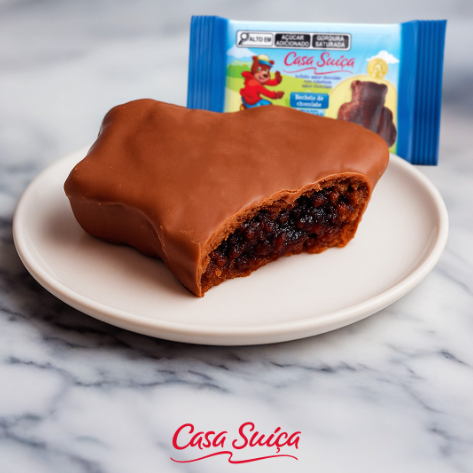 Casa Suica Teddy Bear Cake Chocolate topping 43g