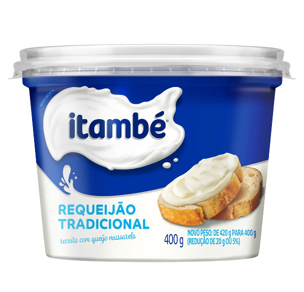 Itambe Requeijao Cremoso Tradicional 400g