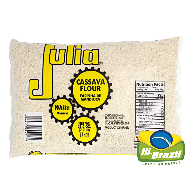 Julia Farinha de Mandioca Branca 1kg