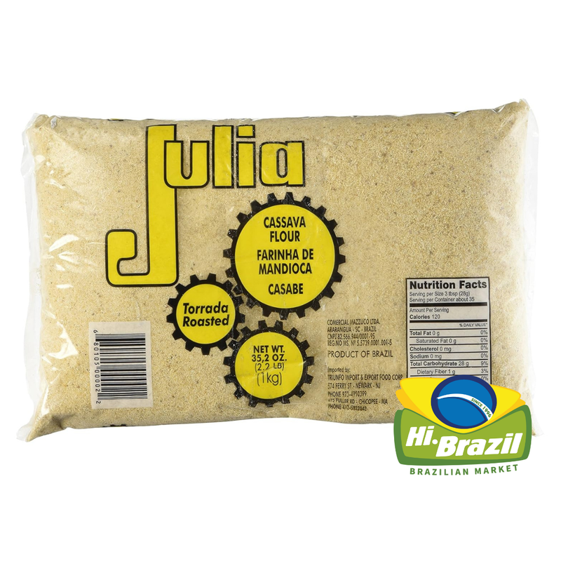 Julia Farinha de Mandioca Torrada 1kg