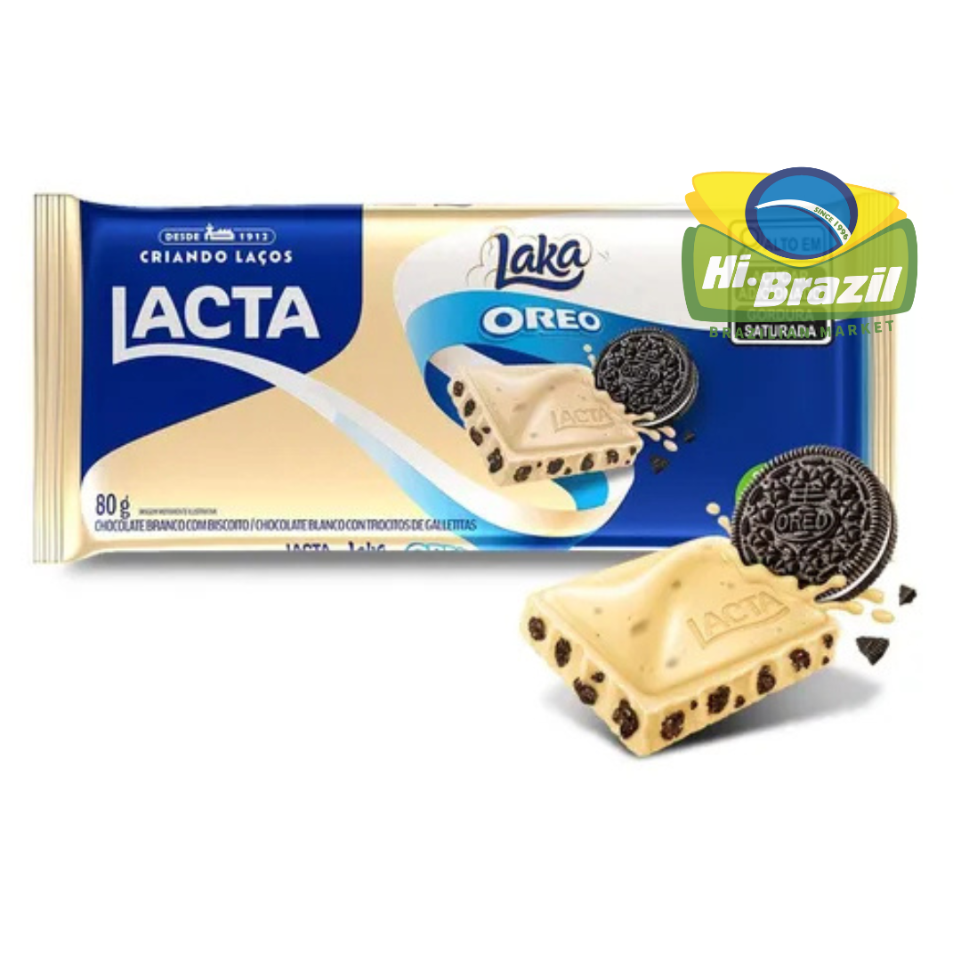 Lacta Laka Oreo 80g — Hi Brazil Market