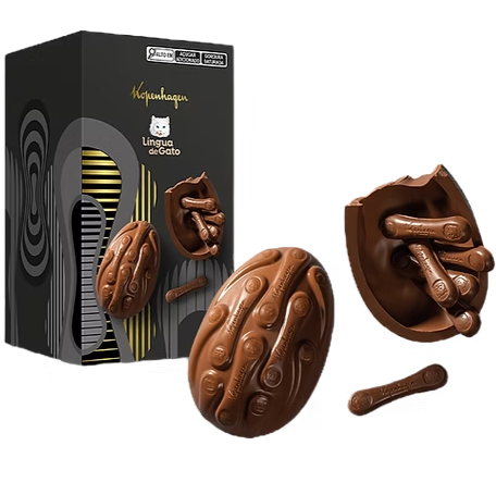 Kopenhage Cat's Tongue Easter Egg with Milk 262G 