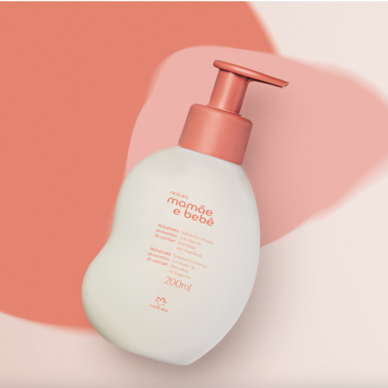 Natura Mamae Locao Hidratante Preventiva de Estrias 200ml