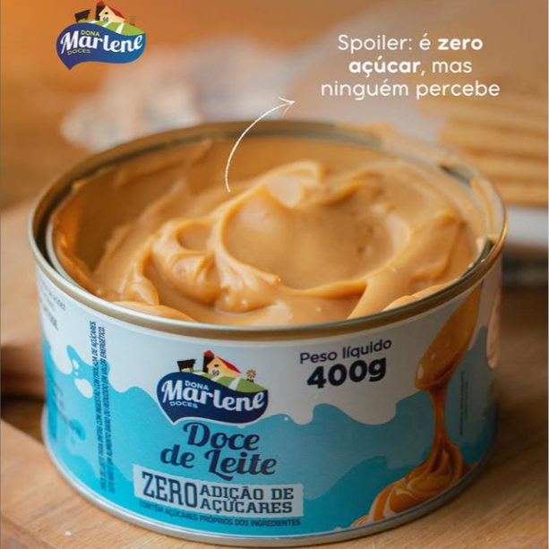 Dona Marlene Doce de Leite Zero Adicao de Acucares 400g