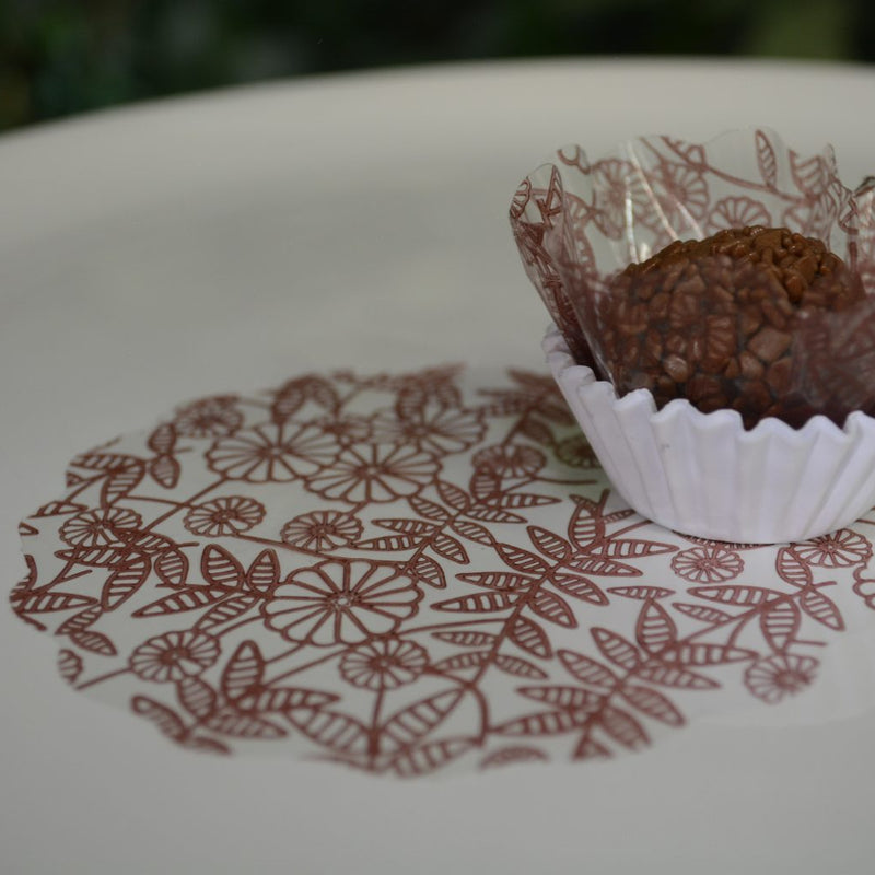 Tapetinho Fundo Plastico para Forminha de Docinhos #7