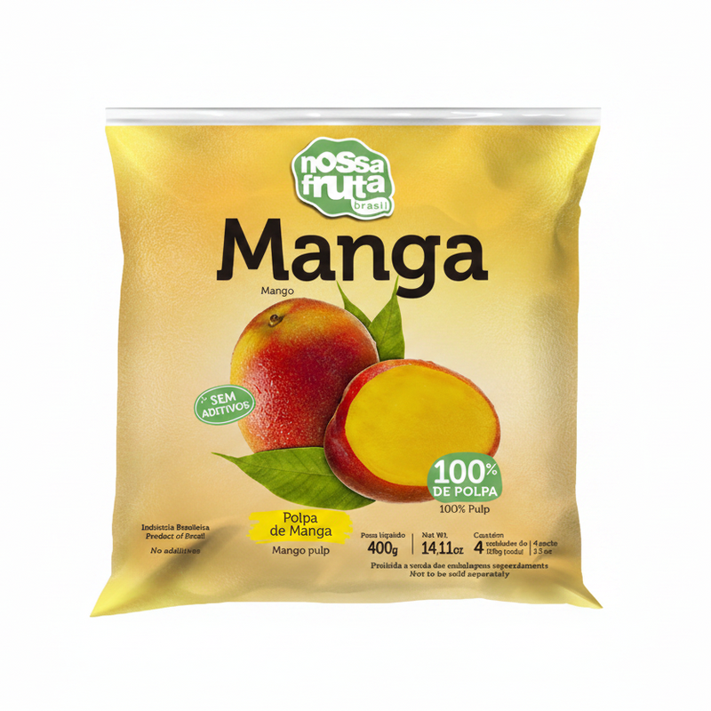 Our Fruit Mango Pulp 400g