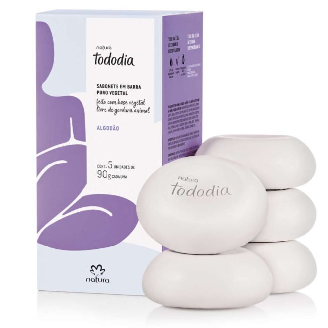 Natura Tododia Cotton Soaps 5 units 