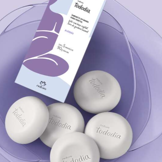Natura Tododia Cotton Soaps 5 units 
