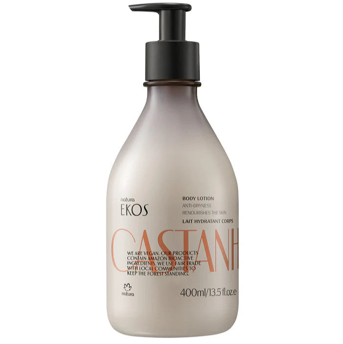 Natura Ekos Chestnut Body Moisturizing Pulp 400ml — Hi Brazil Market