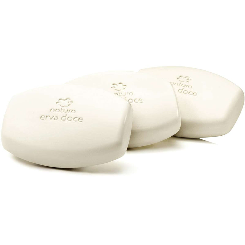 Natura Erva Doce Sabonete Cremoso em Barra 3 unidades