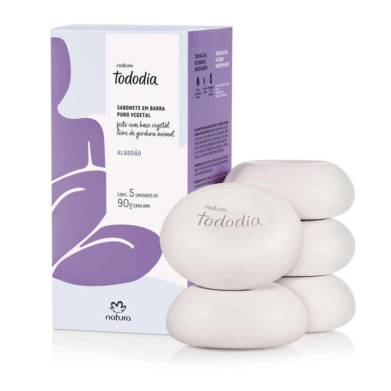 Natura Tododia Sabonetes Algodao 5 unid