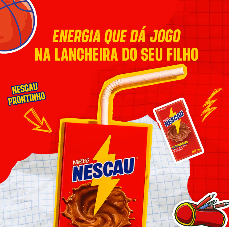 Nestle Nescau Bebida Lactea sabor Chocolate 180ml