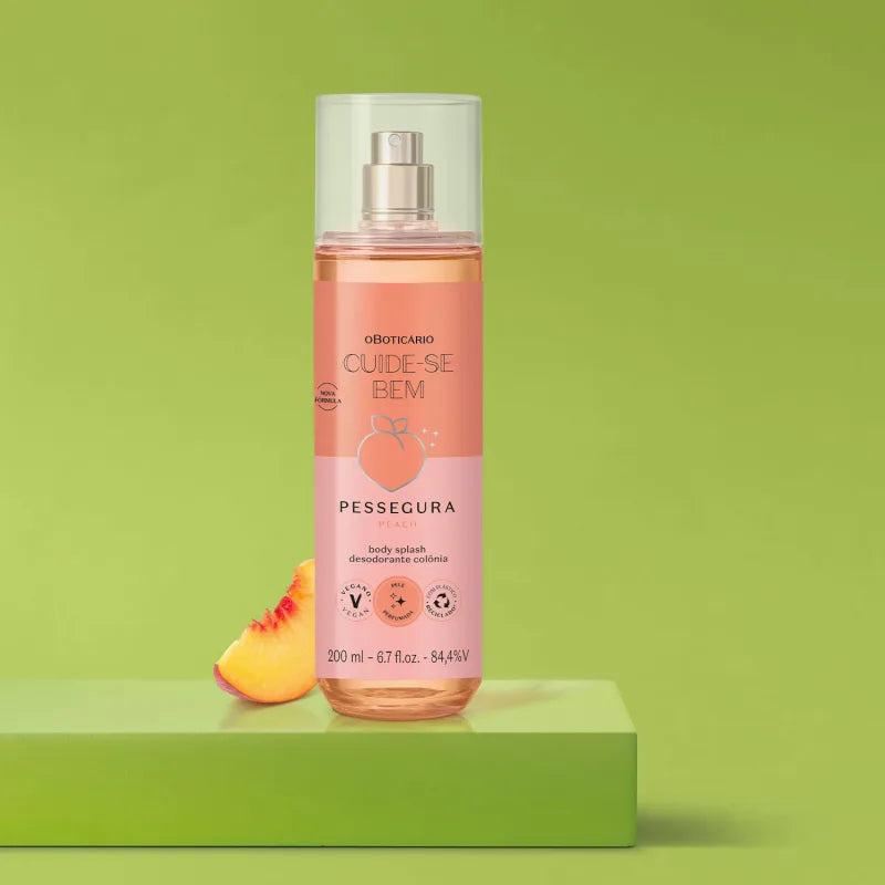 O Boticario Cuide-se Bem Body Splash Pessegura 200ml