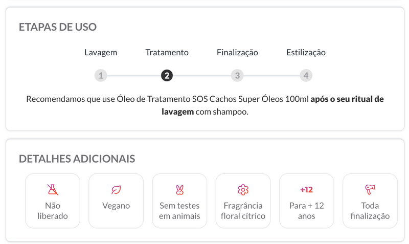 Salon Line SOS Cachos 10 em 1 Multi Beneficios Oleo de Tratamento 100ml