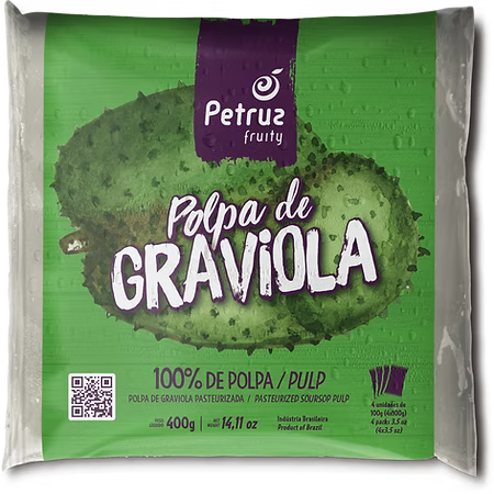 Petruz Soursop Pulp 400g