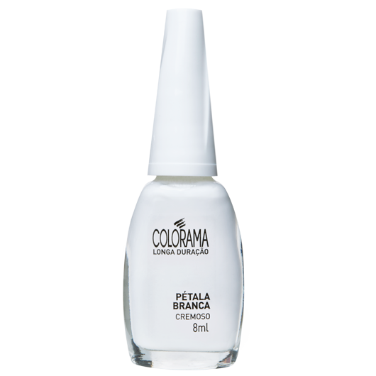Colorama White Petal Nail Polish 8ml 