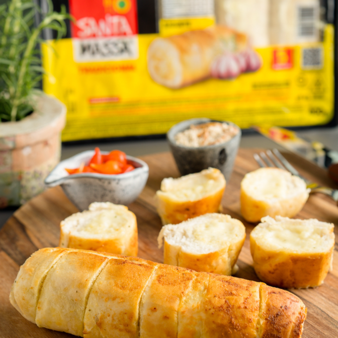 Santa Massa Pao de Alho 400g