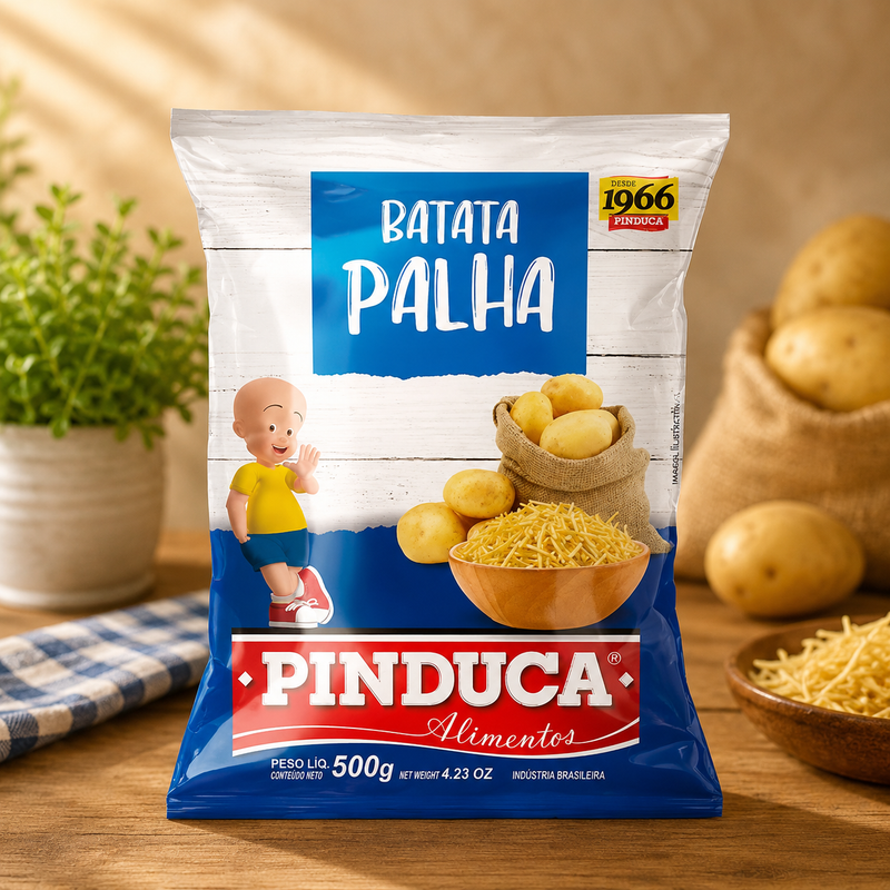 Pinduca Batata Palha Tradicional 100g