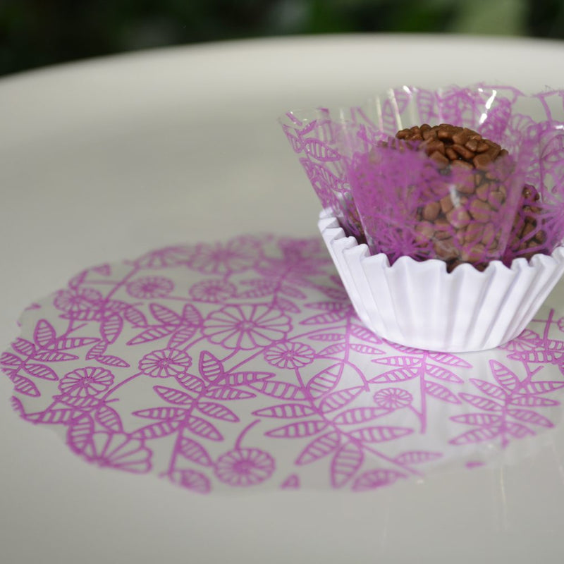 Tapetinho Fundo Plastico para Forminha de Docinhos #7