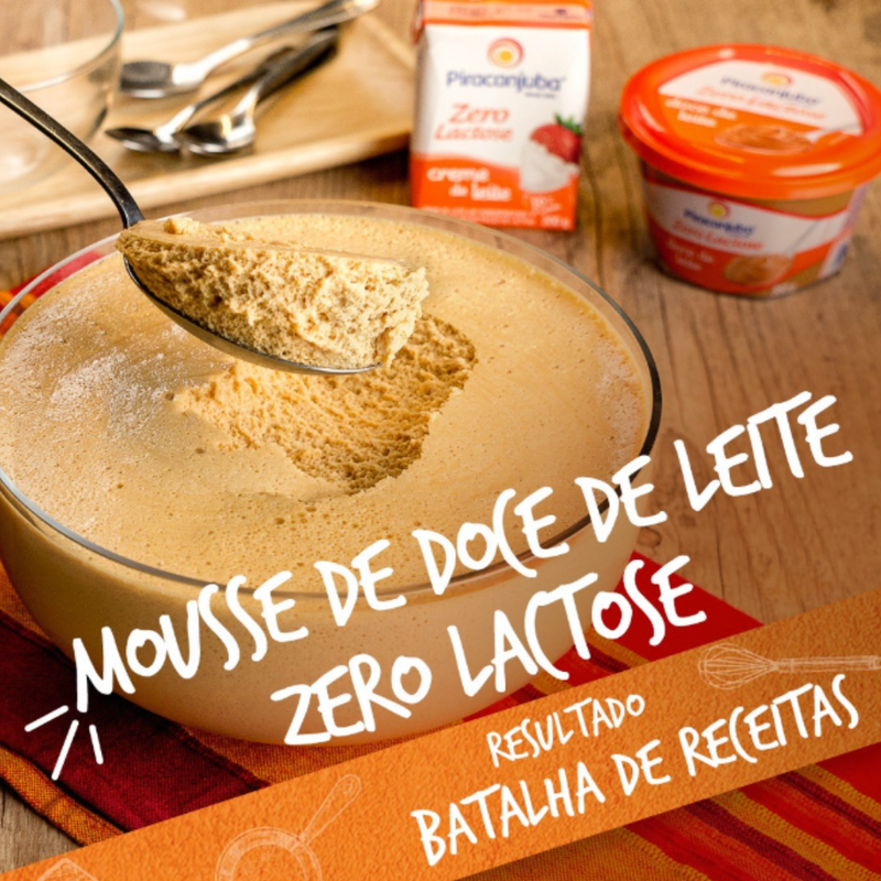 Piracanjuba Doce de Leite Zero Lactose 350g