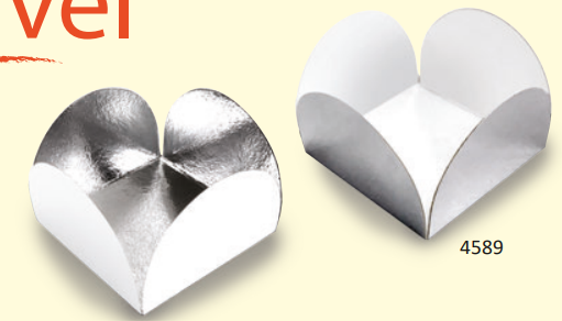 Forminha Caixinha 4 Petalas Lisa