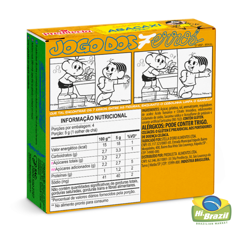 Monica's Gang Pineapple Gelatin Predilecta 20g