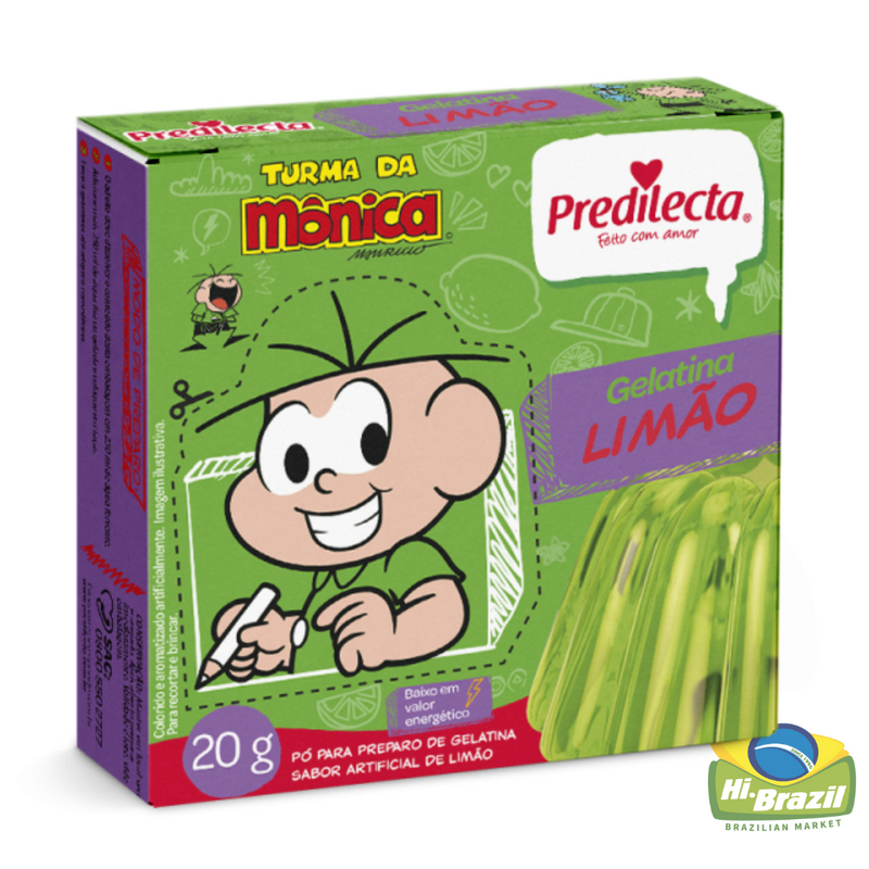 Favorite Turma da Monica Lemon Gelatin 20g