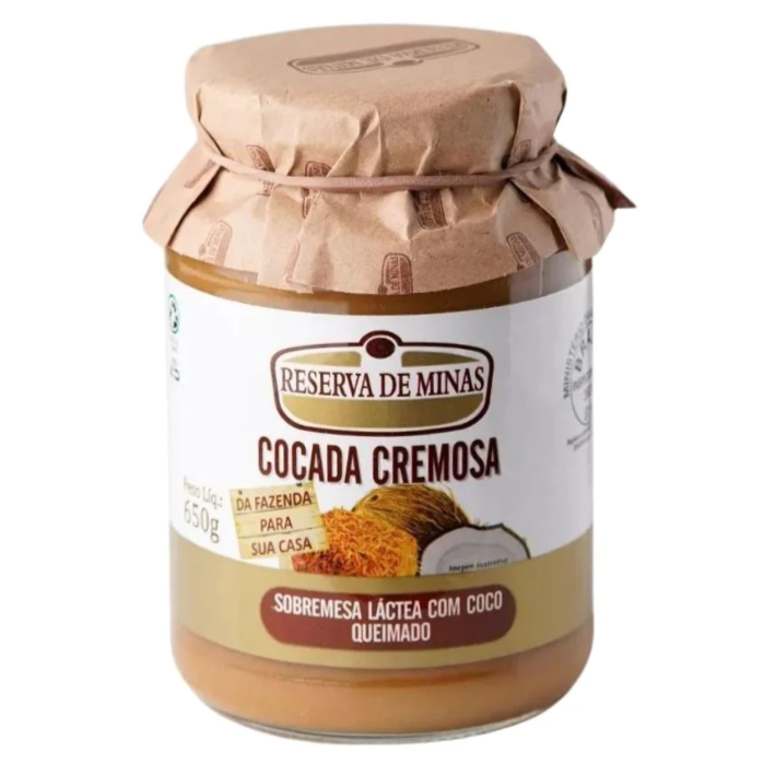 Reserva de Minas Cocada Cremosa com Coco Queimado 650g