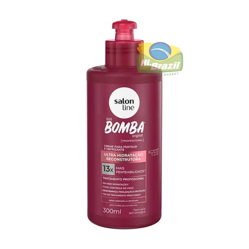 Salon Line SOS Bomba Ultra-Hidratacao Reconstrutora 300ml