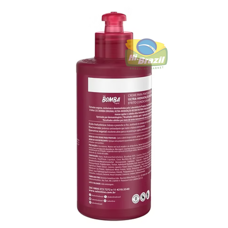 Salon Line SOS Bomba Ultra-Hidratacao Reconstrutora 300ml