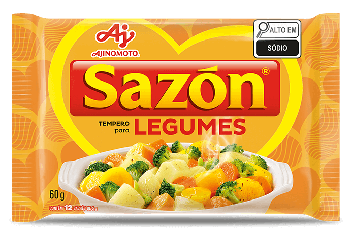 Sazon Amarelo Legumes 60g