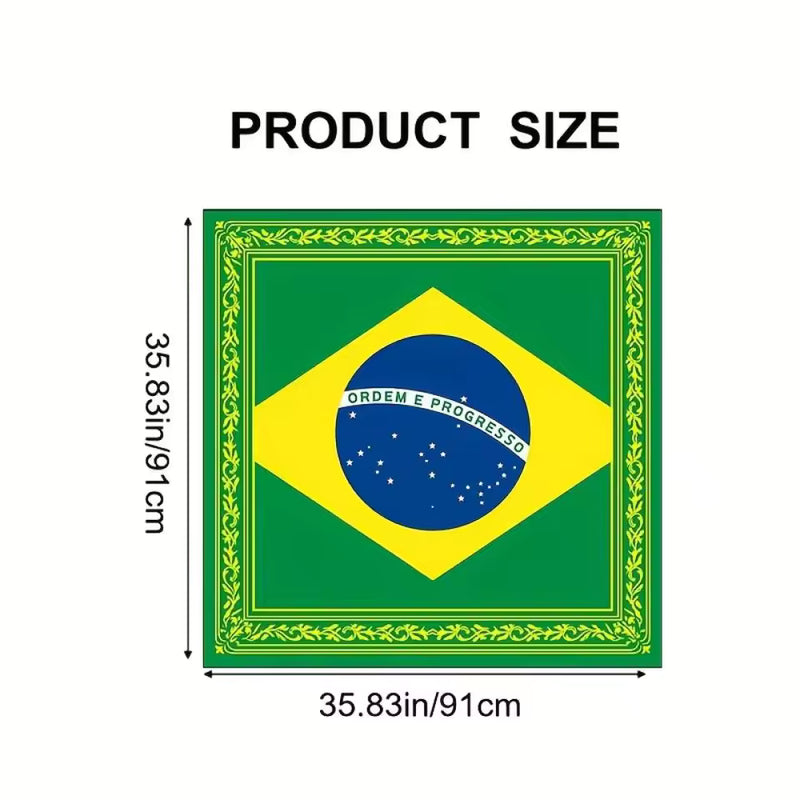 Brasil Bandana / Lenco Bandeira