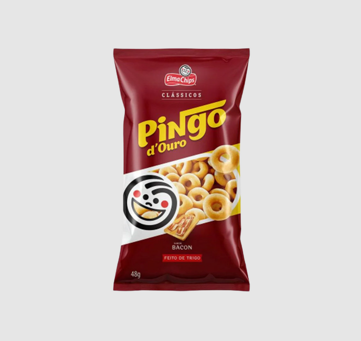 Elma Chips Pingo de Ouro sabor Bacon 48g