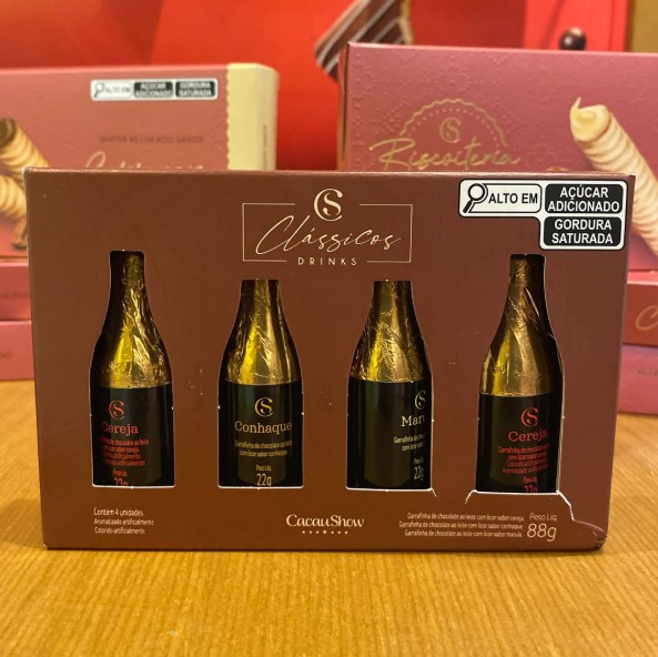 Cacau Show Classicos Garafinhas 88g