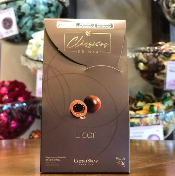 Drageados Clasicos ao Leite com Licor 150g