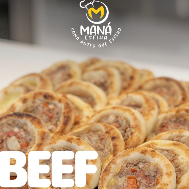 Mana Esfiha de Carne Aberta 6 unidades