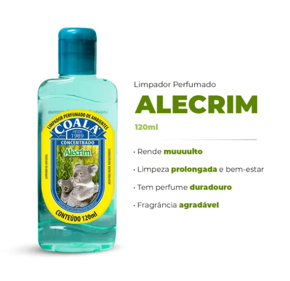 Coala Alecrim Limpador Perfumado Concentrado 120ml