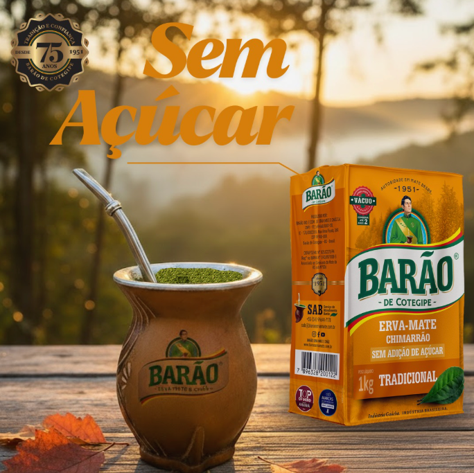 Barao de Cotegipe Erva Mate Tradicional 1kg