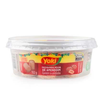 Yoki Pacoquinha Rolha 350g