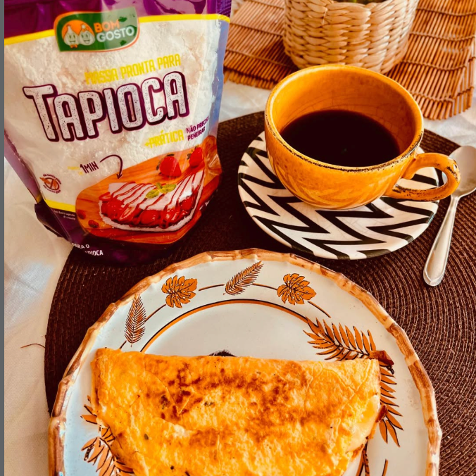 Bom Gosto Massa Hidratada para Tapioca 500g