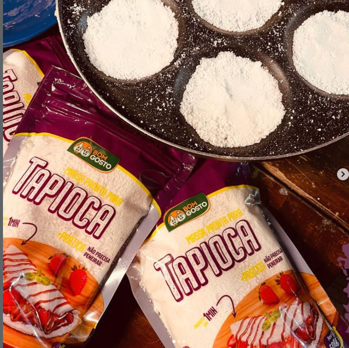 Bom Gosto Massa Hidratada para Tapioca 500g