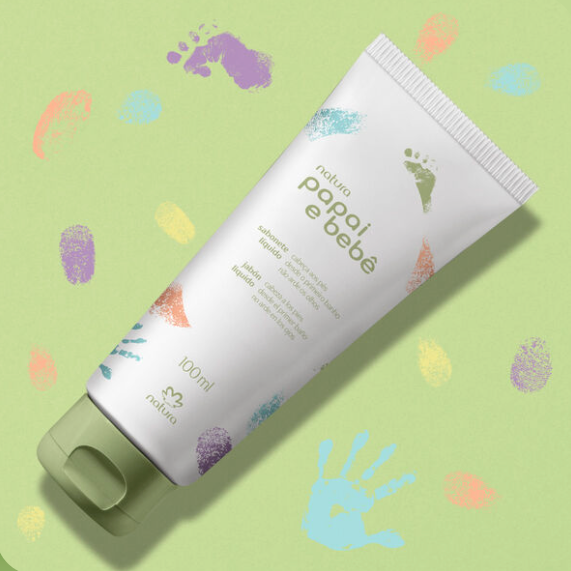 Natura Papaia e Bebe Liquid Soap 100ml