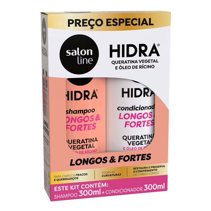 Salon Line kit Hidra Longos e Fortes 300ml