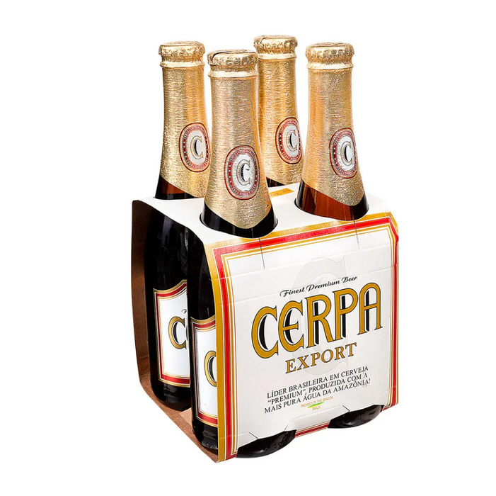 Cerpa Export Premium - 4 garrafas de 350ml cada