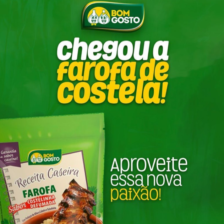 Bom Gosto Cassava Farofa Short Ribs 300g