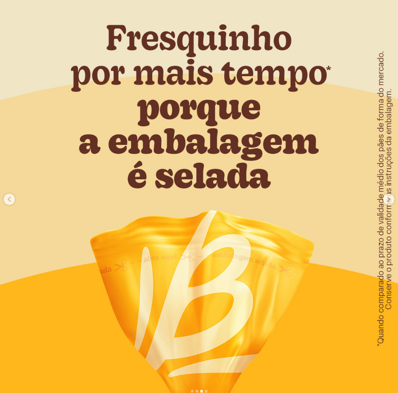 Bauducco Pao de Forma Integral 390g